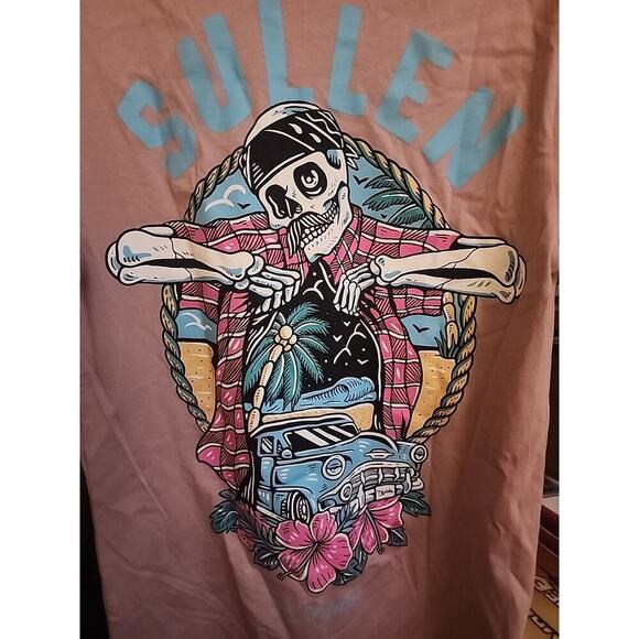 Sullen Men's Island Life Premium Short Sleeve T Shirt Small Nwt New A122 Nice - Picture 1 of 5